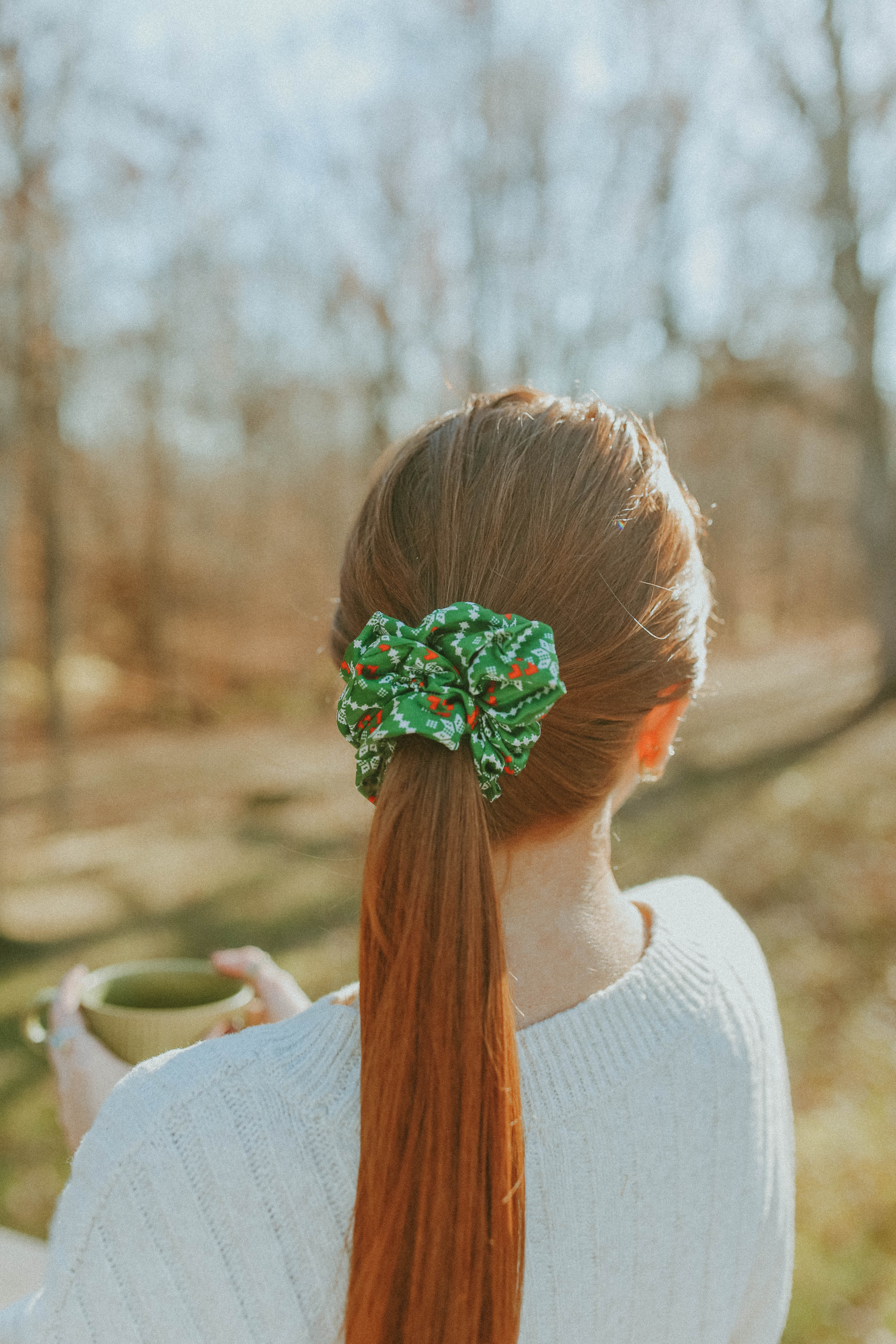 The 100% Silk Scrunchie (Holiday Edition)