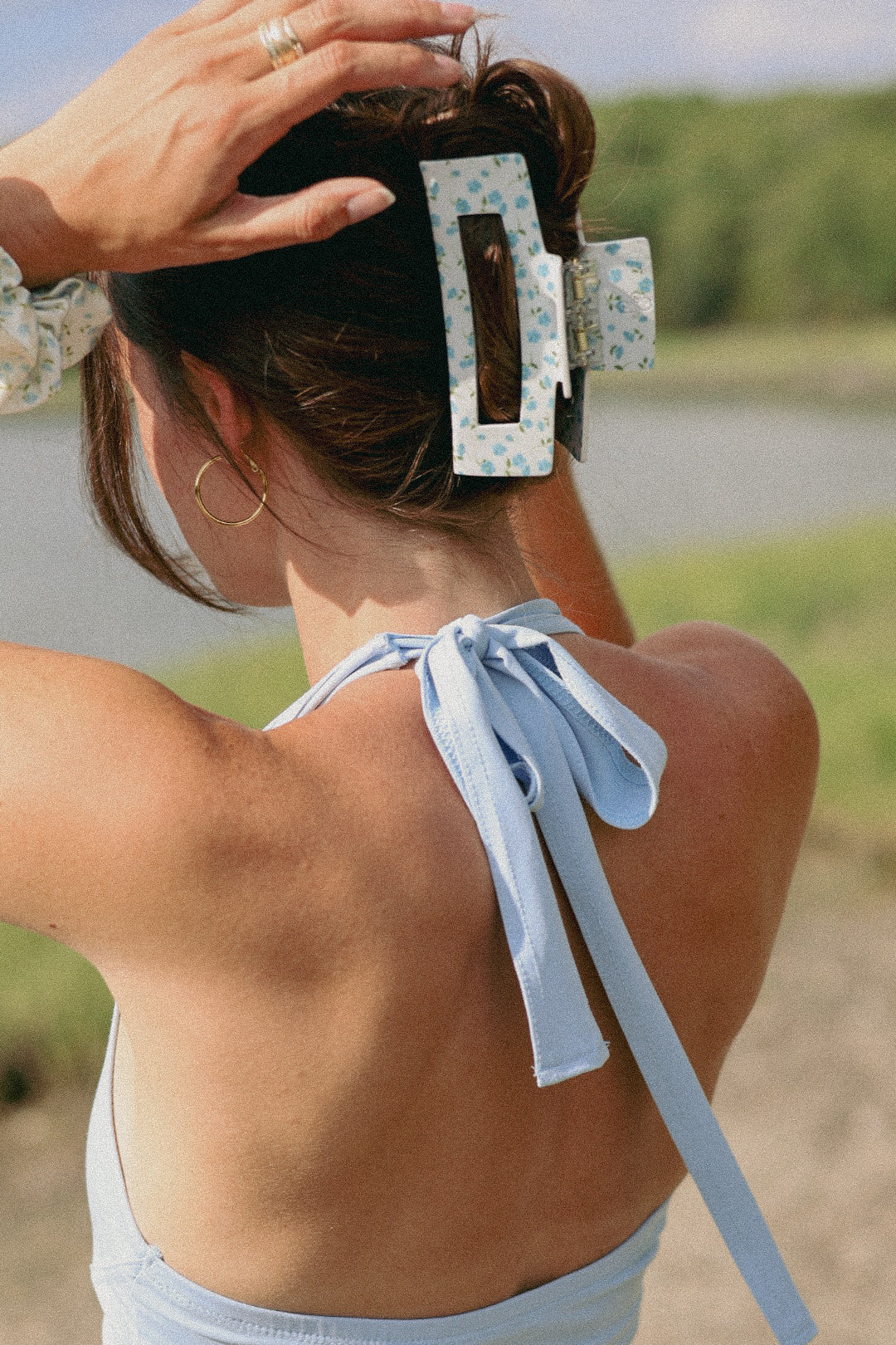 Dreamy Duo | XL Claw Clip + Silk Scrunchie Bundle