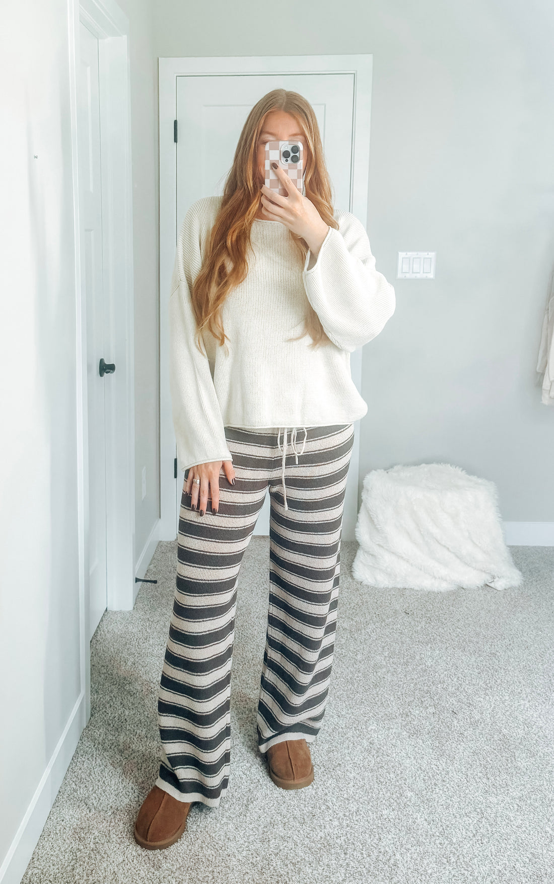 Cinnamon Sweater Pants