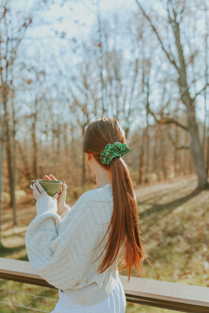 The 100% Silk Scrunchie (Holiday Edition)