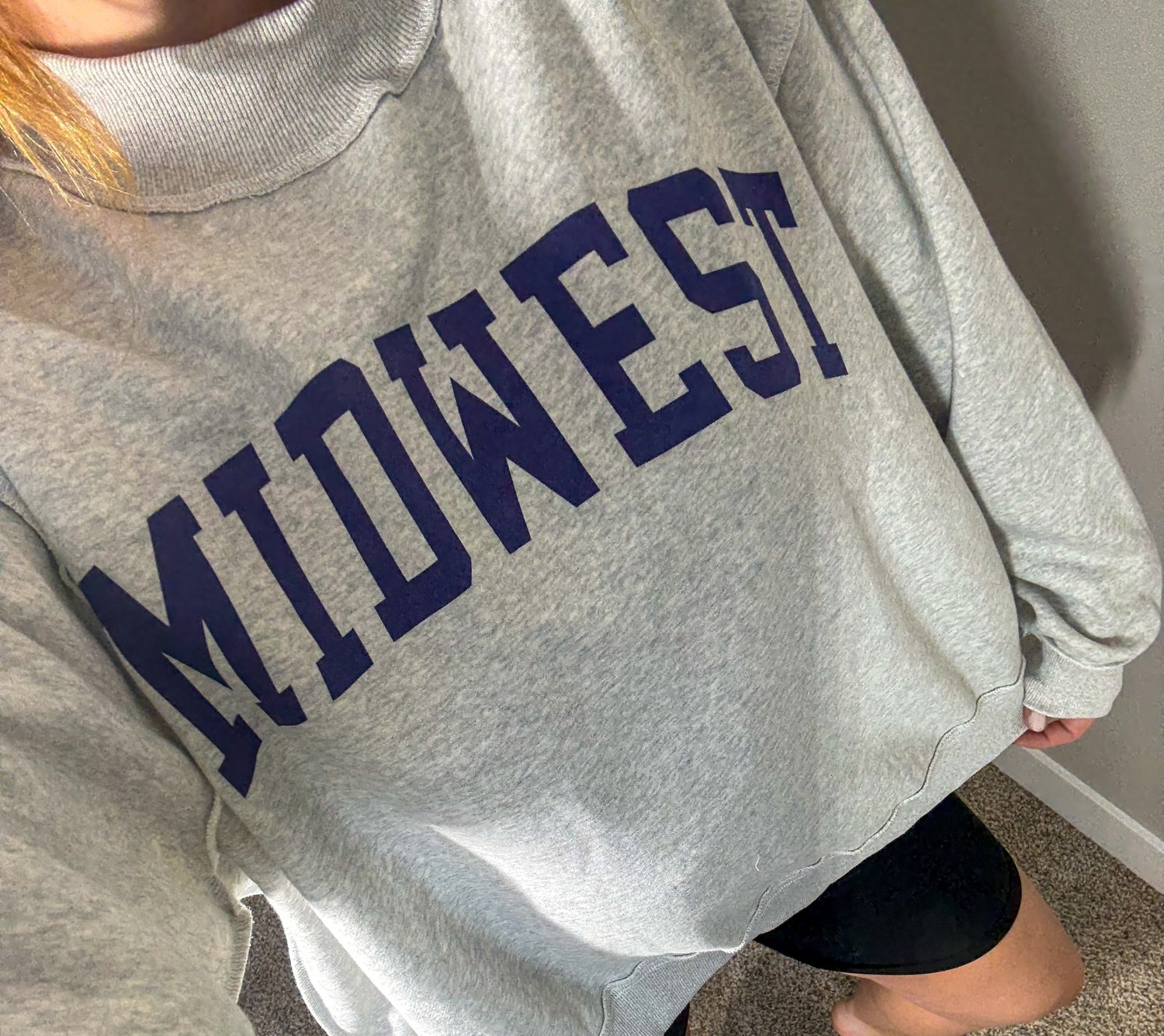 Midwest Reversible Mockneck Sweatshirt