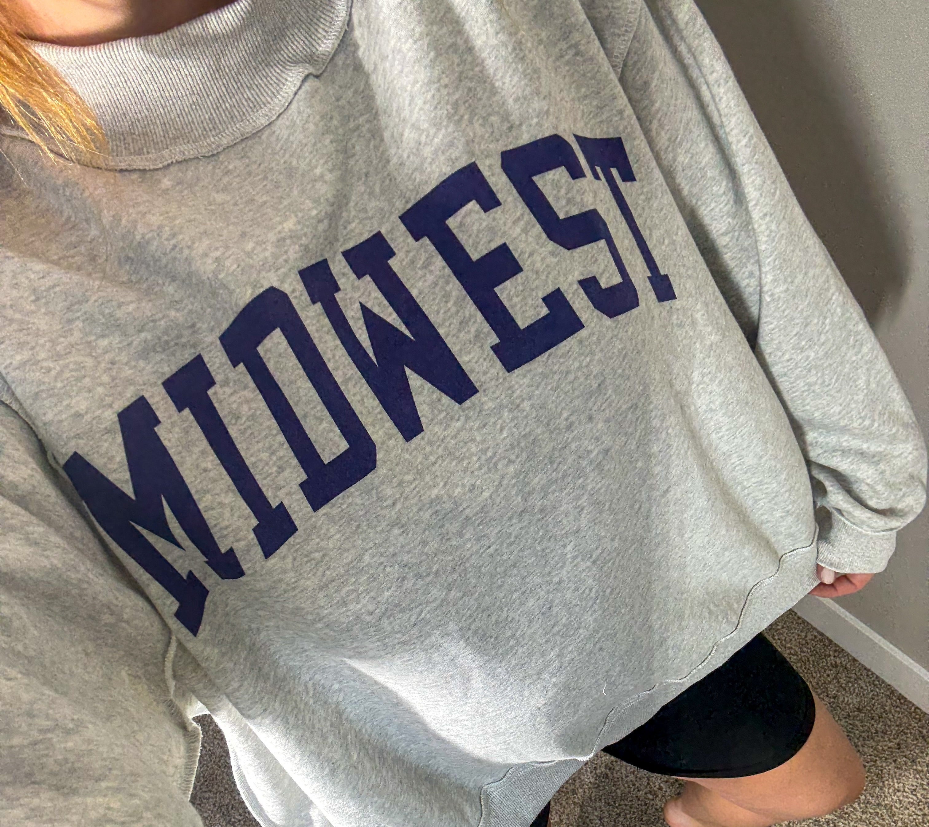 Midwest Reversible Mockneck Sweatshirt