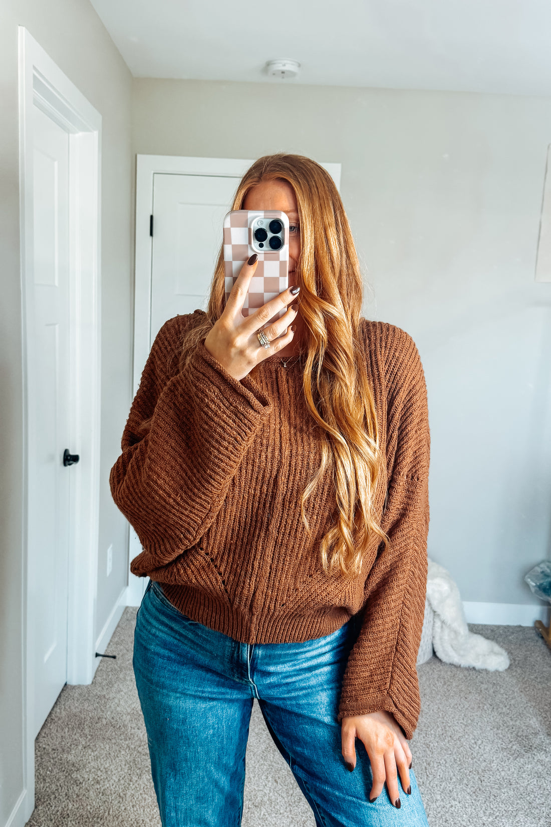 Coffee First Sweater