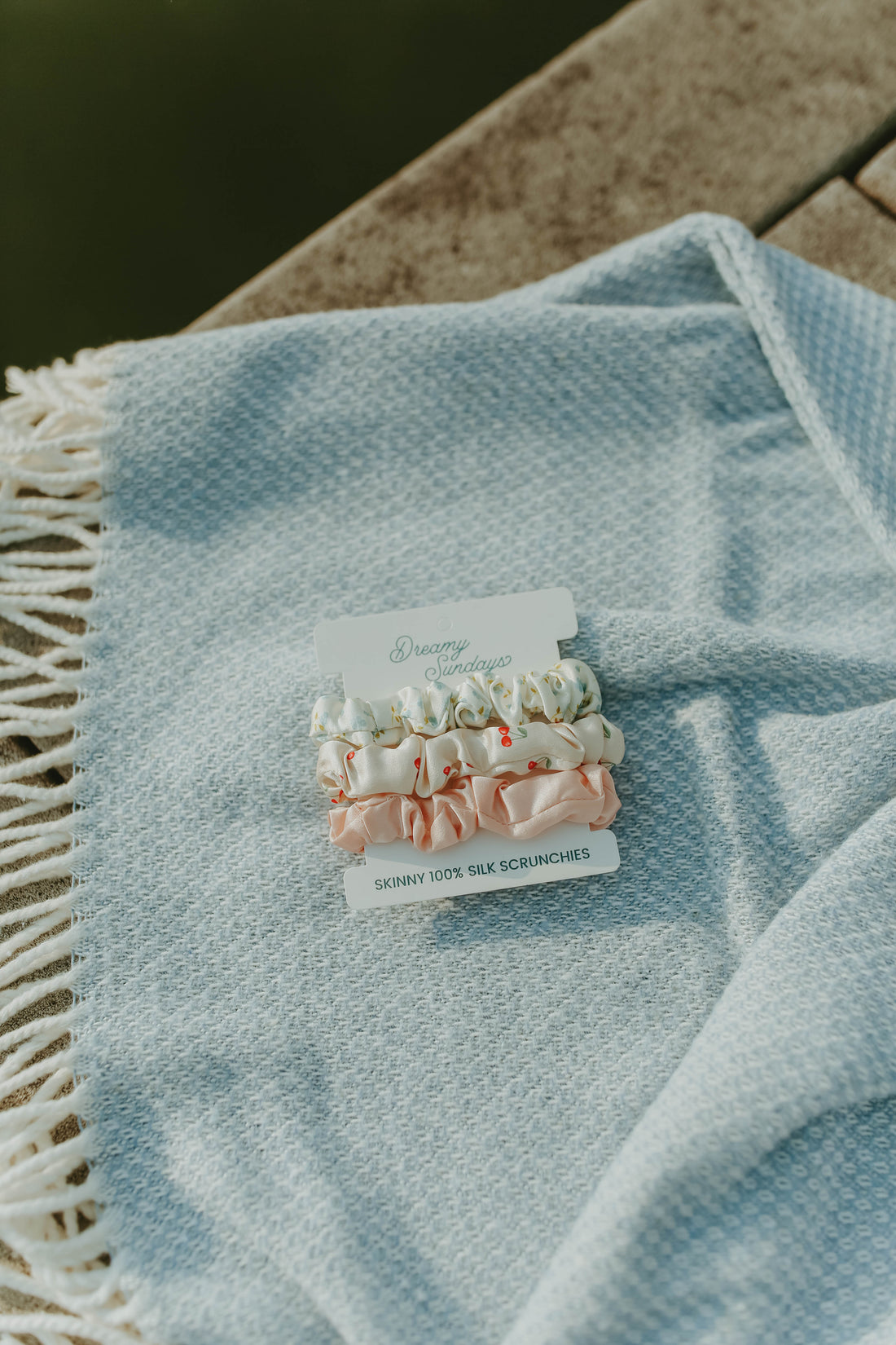 skinny silky scrunchie pack - Dreamy Sundays