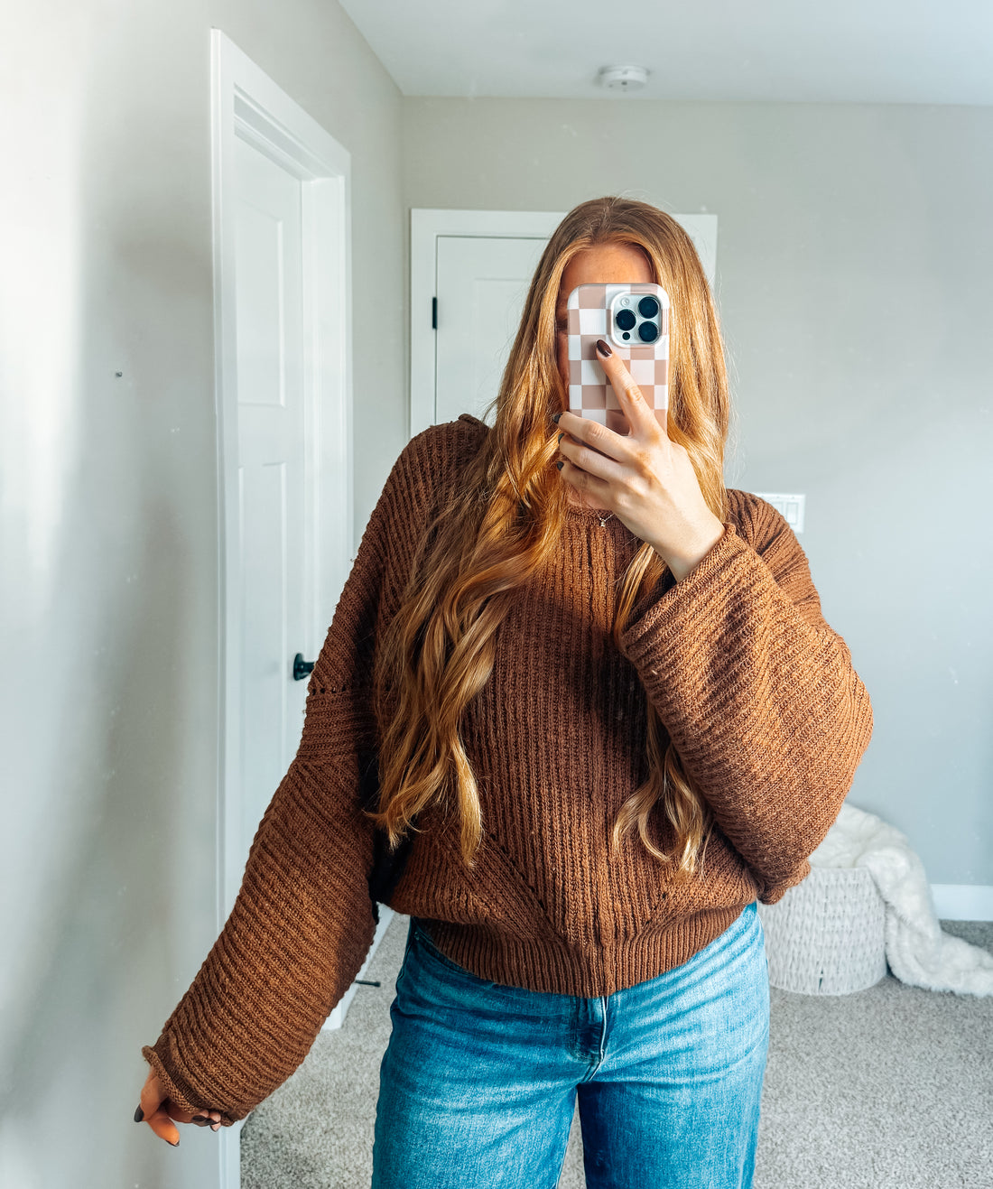 Coffee First Sweater